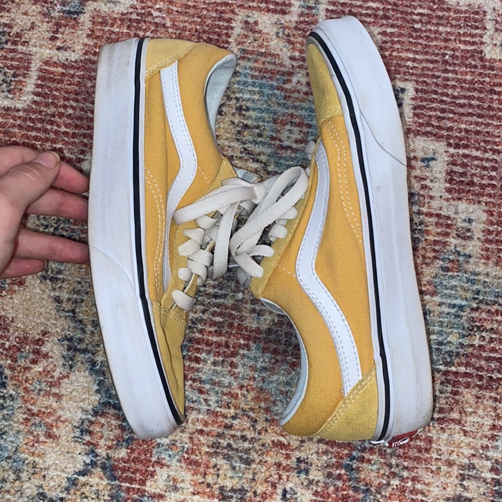 Women’s Yellow Vans